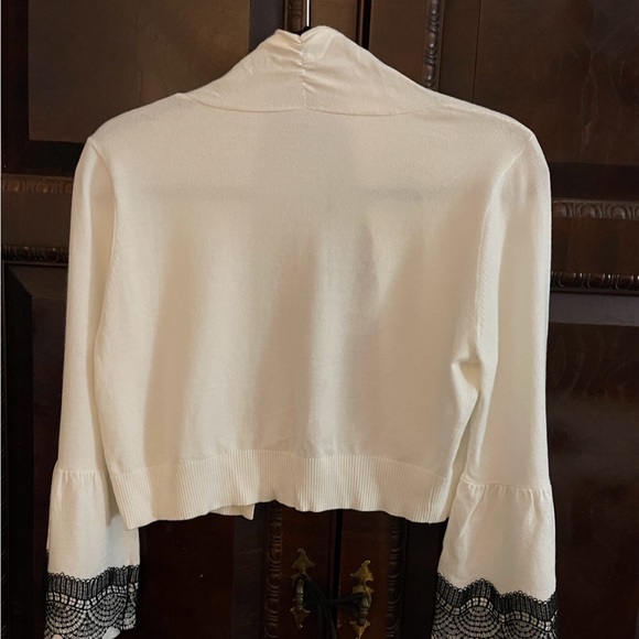 Nanette Lepore cropped cardigan - Picture 2 of 3